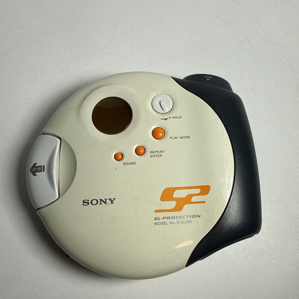 Sony D-SJ301 S2 Sports CD Walkman Portable Personal CD Player Tested Read Desc